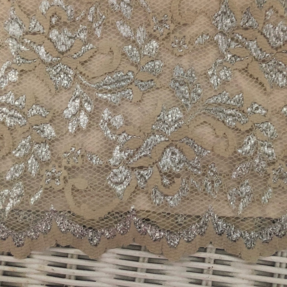 Boston Proper Metallic Lace Tank Top - Picture 4 of 4